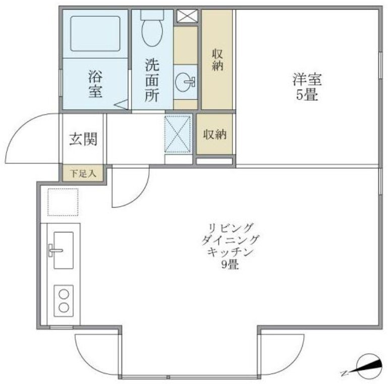 ヴィラージオ211の間取り