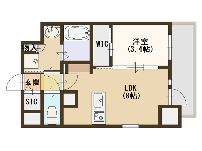 【間取り】 | SOFIA住吉大社