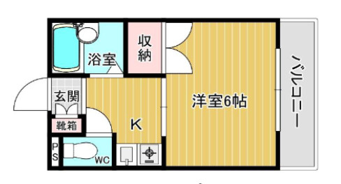 シャルマン昭和町の間取り