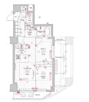 台東区東上野６丁目の賃貸マンション