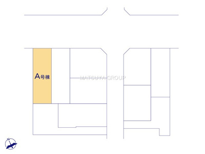 【区画図】 | ハートフルタウン安城市美園町　A号棟