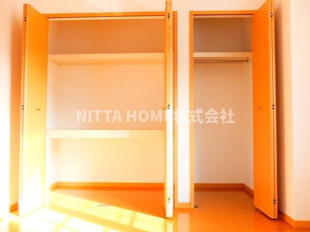 ベル　ファミーユⅡ　３番館の収納|室内収納がたっぷり付いています★