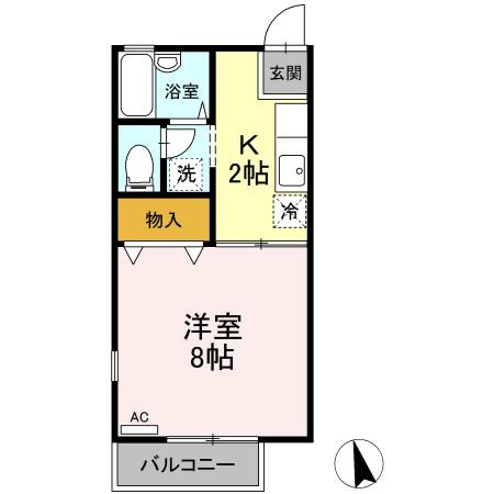 セザール昭和の間取り