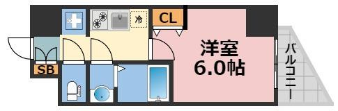 S-RESIDENCE堺筋本町Unoの間取り