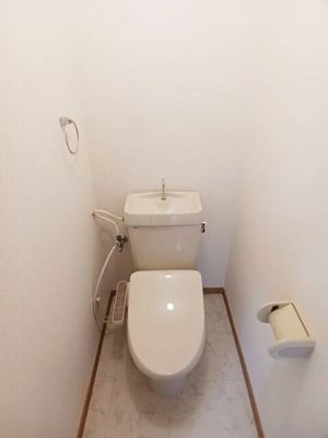 【トイレ】 | ハーモニー江津Ｂ | 落ち着いたトイレです
