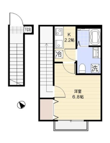 稲城市百村のアパート