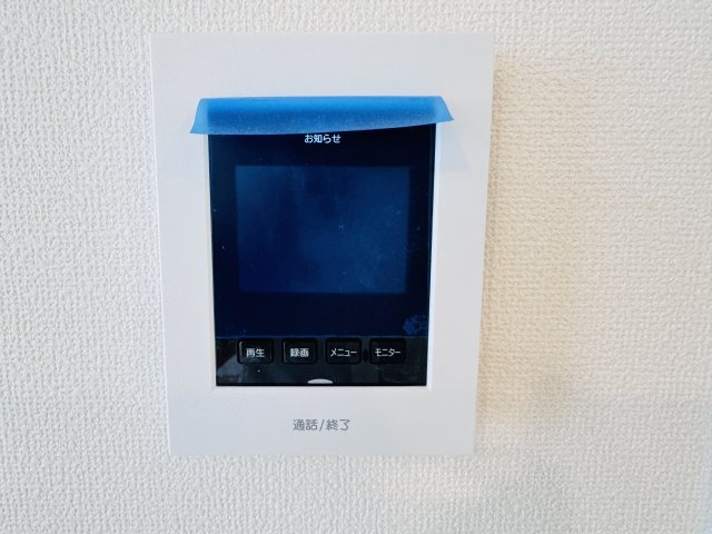 市川市大野町３丁目新築戸建のセキュリティ|来客時も安心のTVモニター付きインターフォン