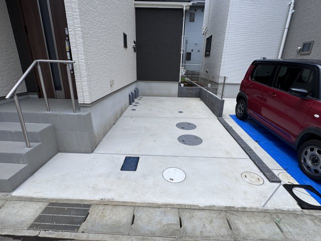 市川市大野町３丁目新築戸建の駐車場|H号棟駐車スペース