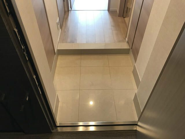 ブランズタワー豊洲の玄関