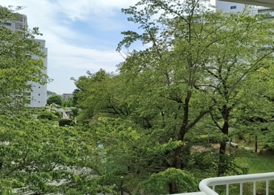 【展望】 | 東建座間ハイツ２ | 眺望の良さを楽しめるダイニングキッチンで家族団らんの時間を過ごしてはいかがでしょうか。バルコニーから見える景色を家族で眺める時間は、時間が経つのを忘れてしまいそうですね。是非、現地を見に行きましょう！