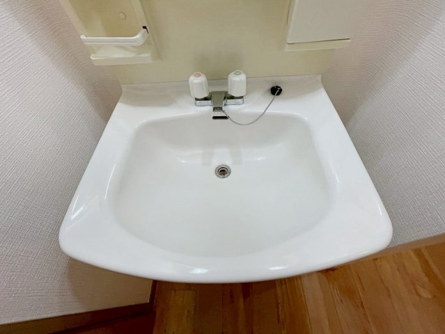 ルミエール売布の洗面所|コンパクトで使いやすい洗面所