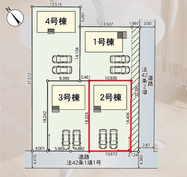 Cradlegarden　 那珂市杉　第3　2の前面道路含む現地写真|並列駐車可能です。気になる他の物件と合わせての現地ご案内も可能です。HPから、またお電話でも、お気軽にお問い合わせください。