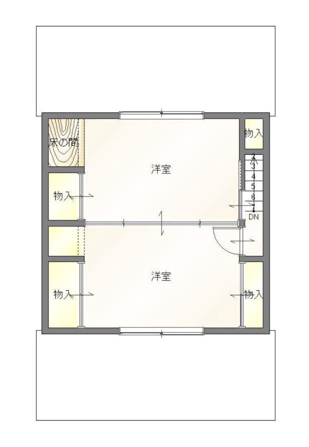 立川町５丁目の間取り|2F