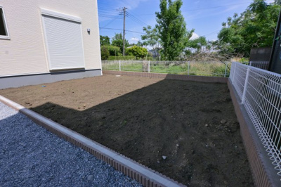 【庭】 | 大泉第14寄木戸　一建設 | 広いお庭でBBQやガーデニング、ドッグランなど夢が広がりますね♪
