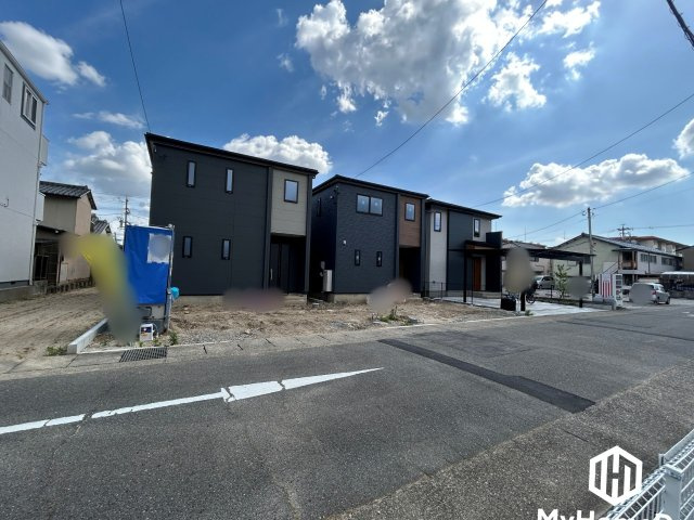 北区楠第2の前面道路含む現地写真