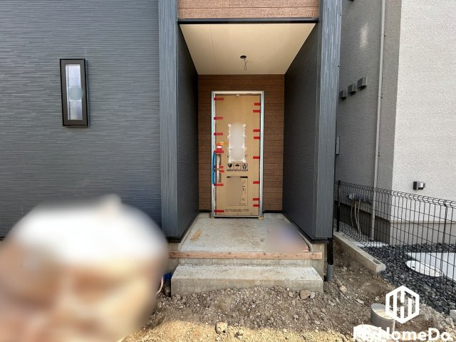 北区楠第2の玄関