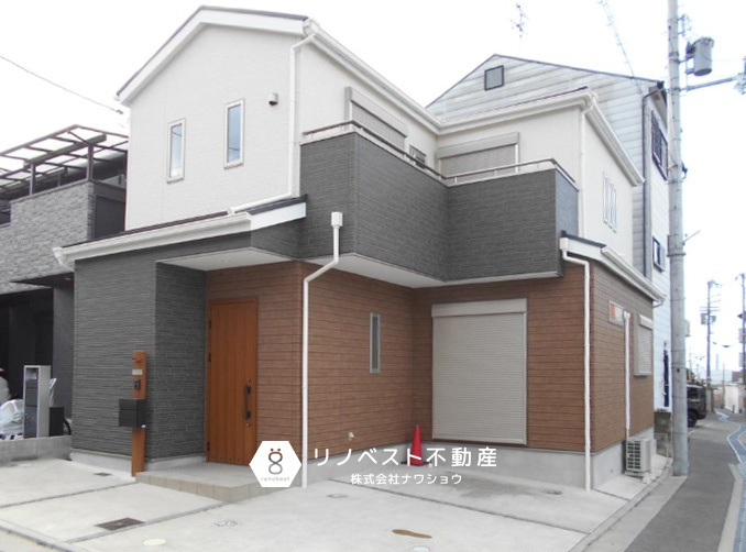 東大阪市中石切町2丁目の外観|2021年3月新築の未入居物件です！ファミリーにおすすめの4LDK◎