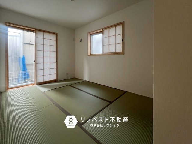 東大阪市第1鴻池町の和室|１階和室は客間として最適です◎
急な来客時もリビングに通すことなく対応できます♪