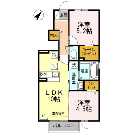 【間取り】 | オルテンシア