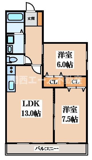 【間取り】 | マノアクレール