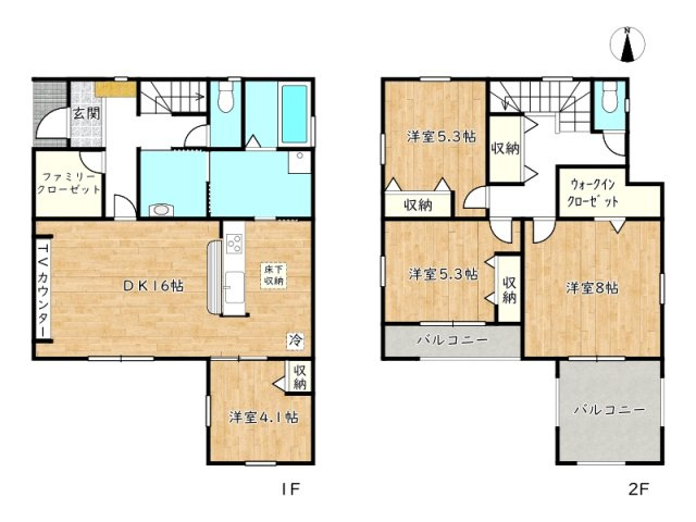 【間取り】 | 揖保郡太子町佐用岡／全3棟