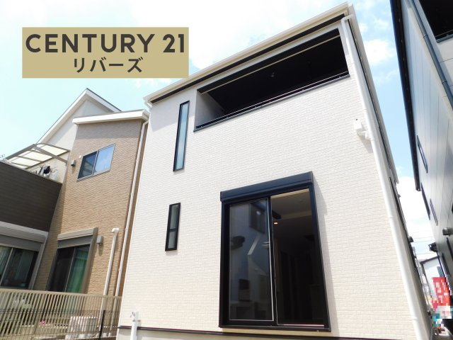 名古屋市西区清里町の新築一戸建の外観|☆２号棟☆　ラスト１棟！！いつでも見学出来ます♪♪（お問合せ当日、平日、水曜、夜間でもＯＫ）　敷地４７坪超　南に広い庭、陽当たり良好！　ＬＤＫ２０．０帖　駐車並列２台ＯＫ　ＷＩＣ、ＳＩＣやＦＣＬ完備♪