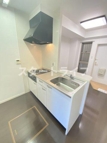 大阪市淀川区木川東４丁目の賃貸マンションのキッチン