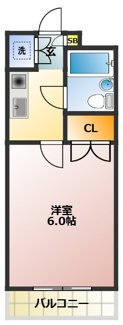 【間取り】 | アゼリア大橋