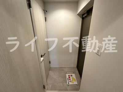 スプランディッド玉造の玄関|ゆったりとした玄関です