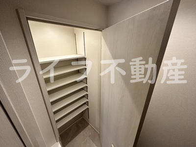 スプランディッド玉造の収納|小物を収納するのに便利です