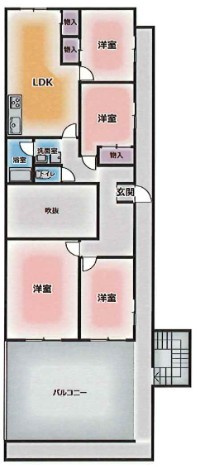 UC魚の棚の間取り