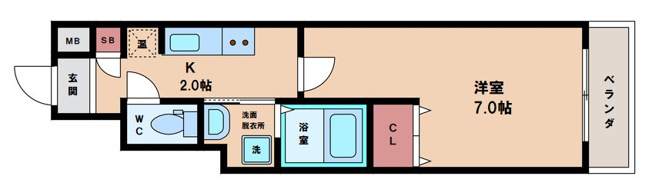 【間取り】 | BーRISE駒川
