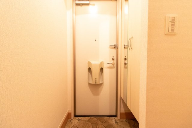 D-roomアネシスの玄関