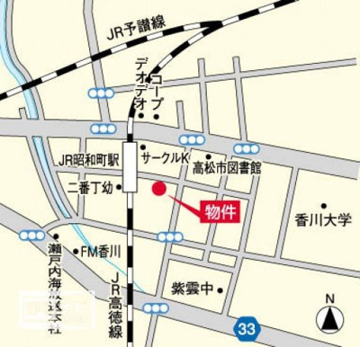【地図】 | アルファエステート昭和町