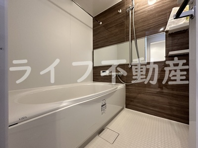 スプランディッド玉造の浴室|きれいなお風呂です