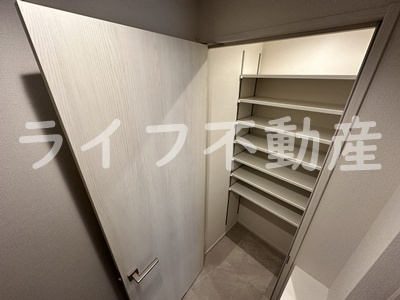 スプランディッド玉造の収納|収納のためのスペースです