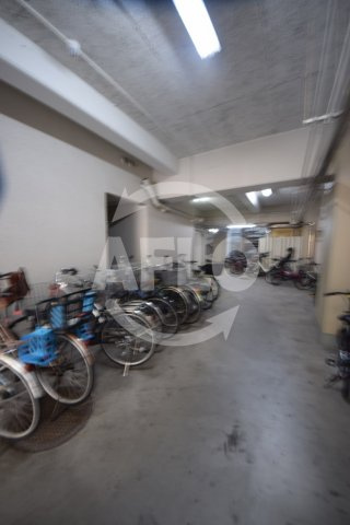 難波シティハイツのその他共用部分|難波シティハイツ　駐輪場