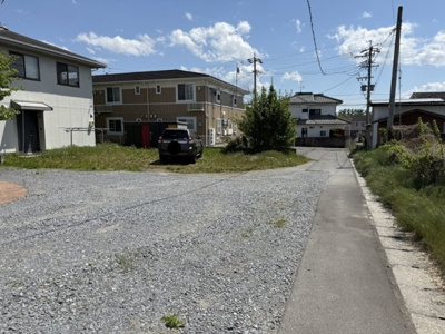 【前面道路含む現地写真】 | 佐久市新子田伊勢林中古住宅