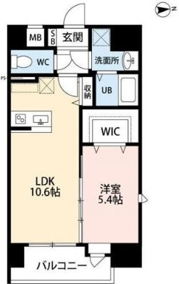 La Vie Claire TUBOIの間取り