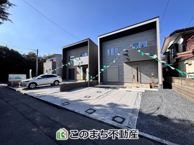 クライン宇都宮市宮原第1期　2号棟の前面道路含む現地写真|前面道路含む現地写真