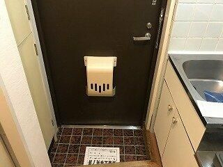 エヴェナール落合の玄関