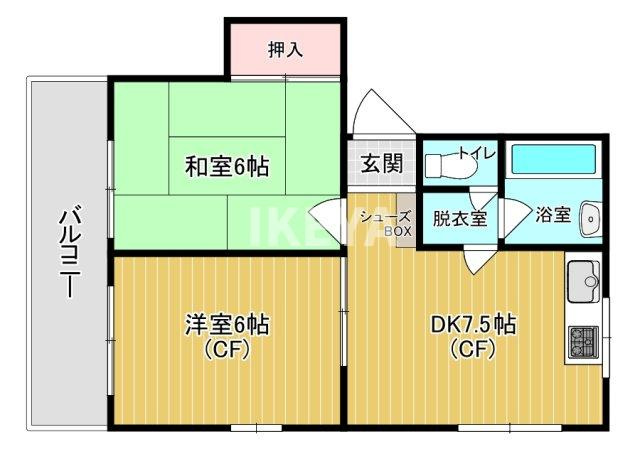 DKハイムの間取り