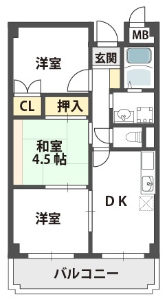 リヴェールド和泉の間取り