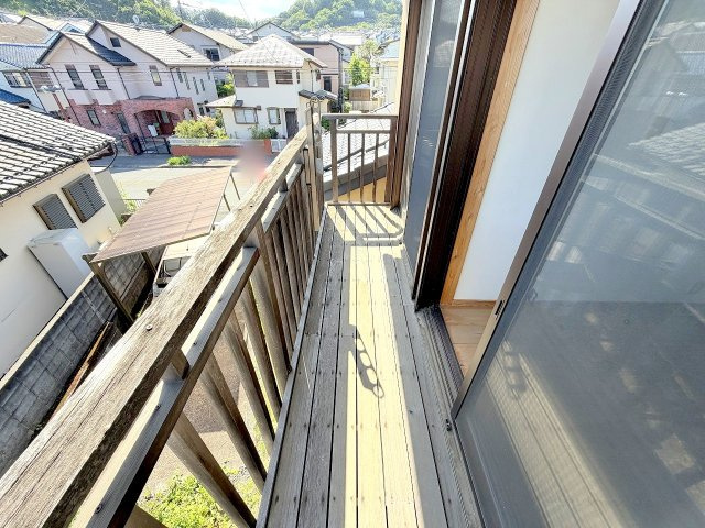 日の出町平井　中古戸建のバルコニー