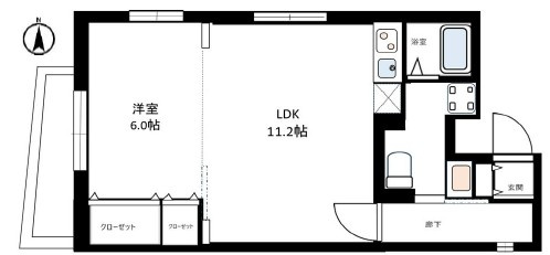 KI-FLAT東陽町の間取り