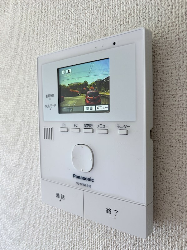 熊本市北区西梶尾町のアパートのセキュリティ