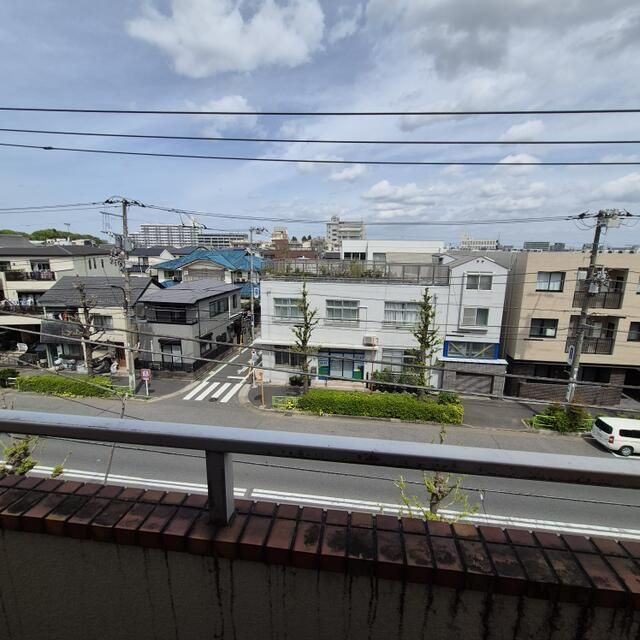 マンション志村のバルコニー