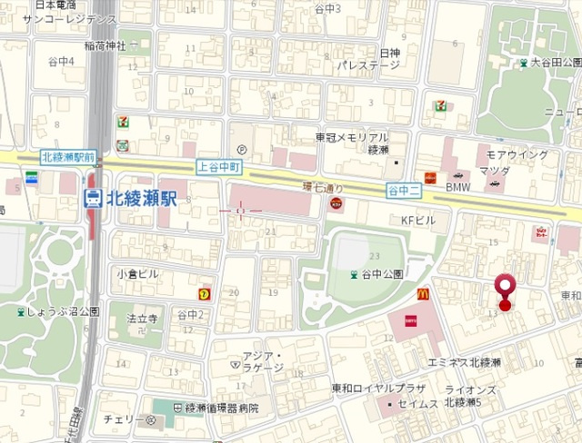 ル　シュペリエールＢの地図|★案内図★