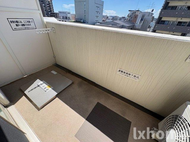 ソラージュ茨木のバルコニー|バルコニー付きです