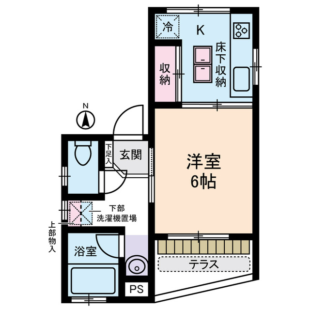 スクエア東新町の間取り
